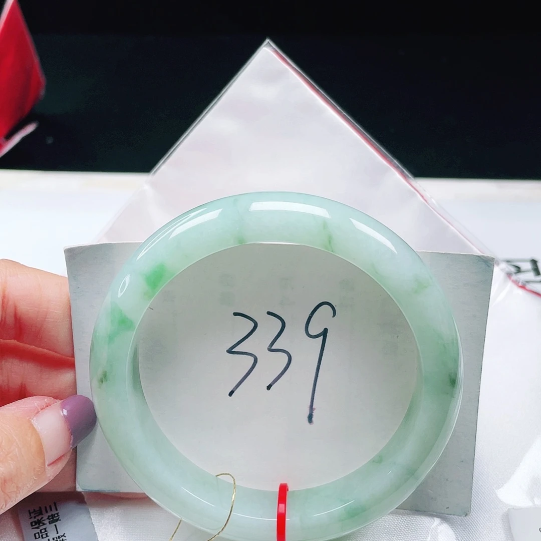 翡翠未镶嵌手镯缅甸翡翠60