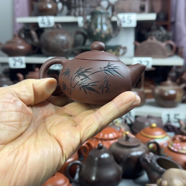 紫砂茶壶　紫砂壶泡茶茶杯茶壶