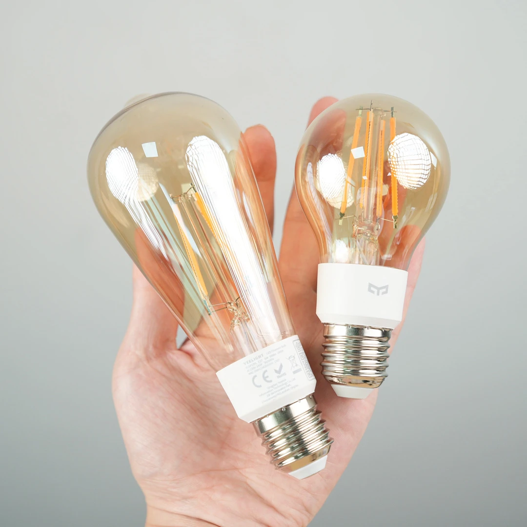 准新品  易来Yeelight智能灯丝灯智能家居灯泡复古暖灯6W 2000K！