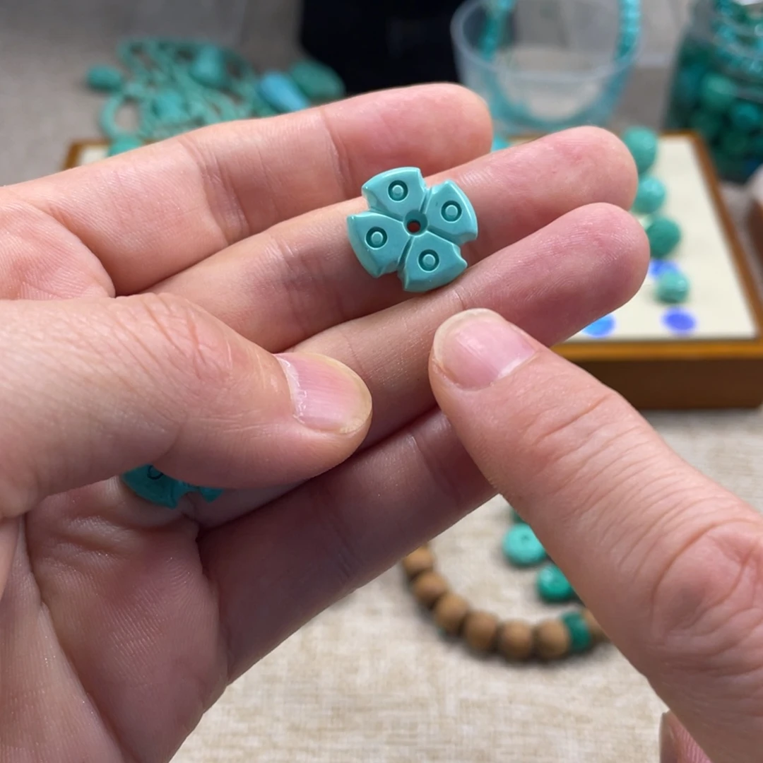 原生态湖北矿小配饰，直径18