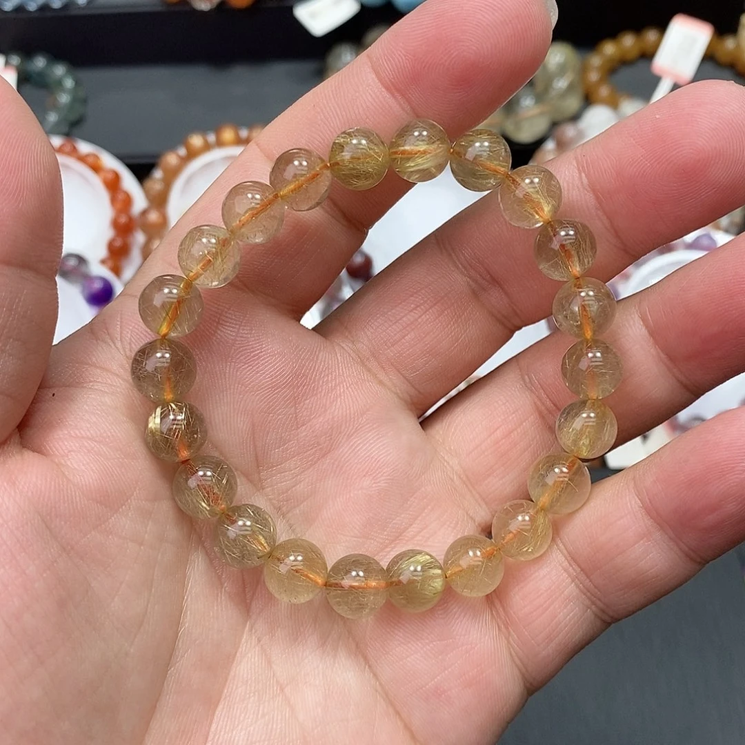 未镶嵌手链水晶程*发晶