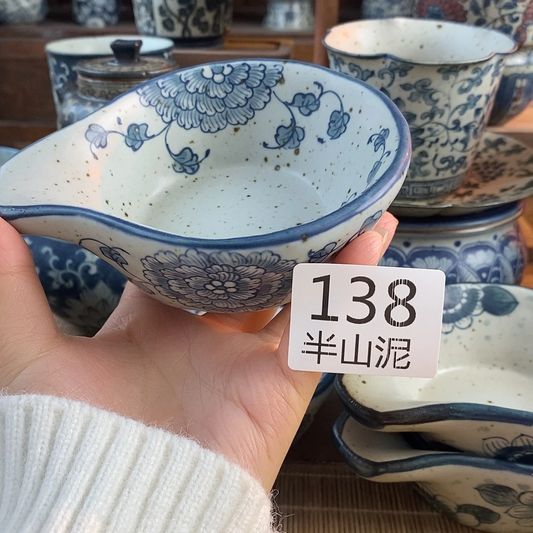 陶手工手绘青花高温陶瓷