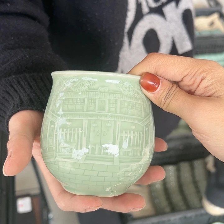 小米茶器龙泉青瓷