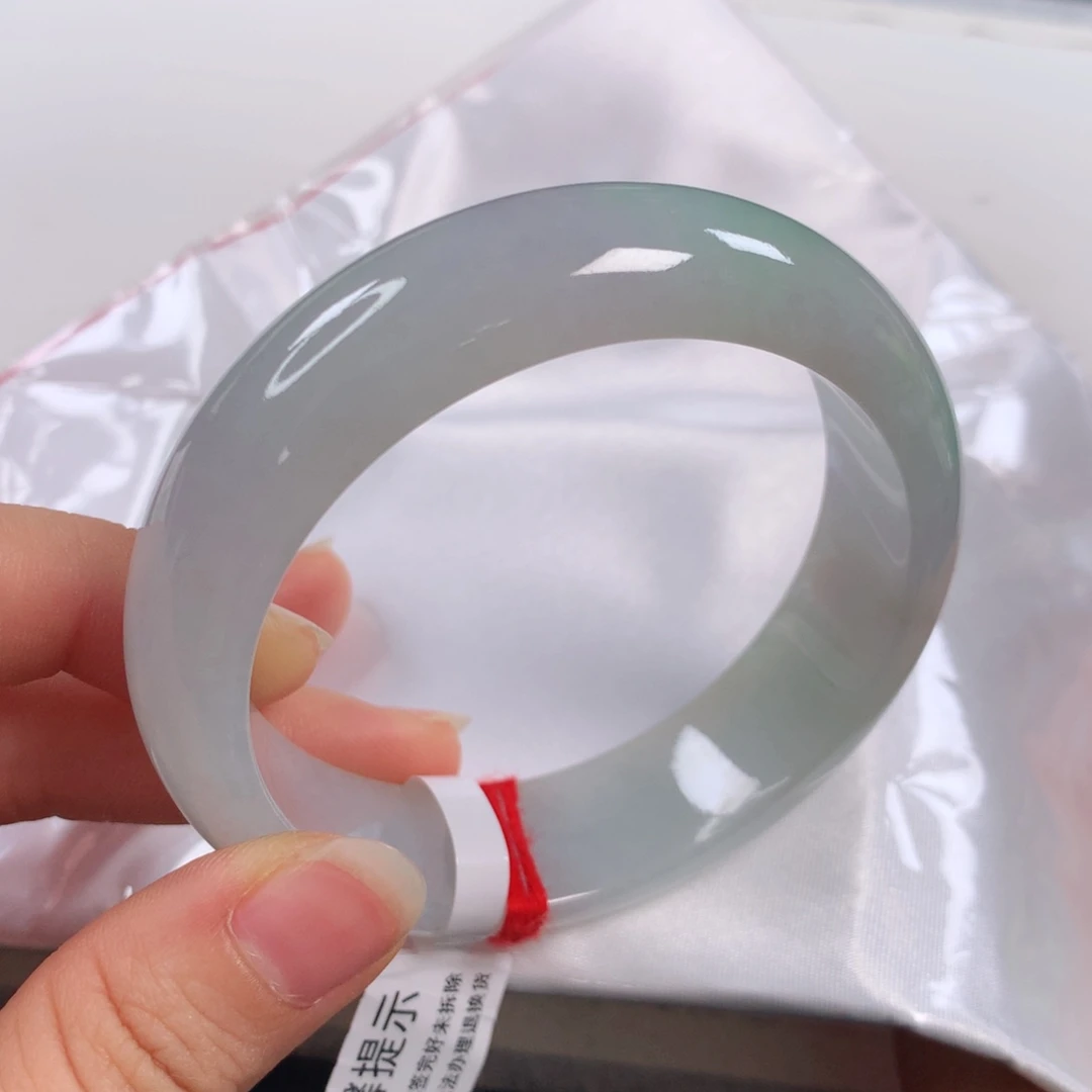 未镶嵌手镯翡翠252宽胎