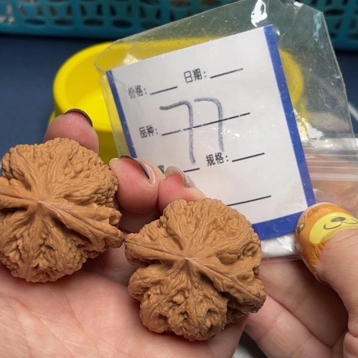 文玩核桃把件粗筋42