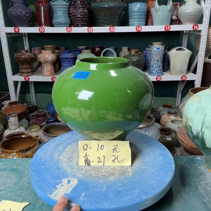 景德镇陶瓷花盆花器786