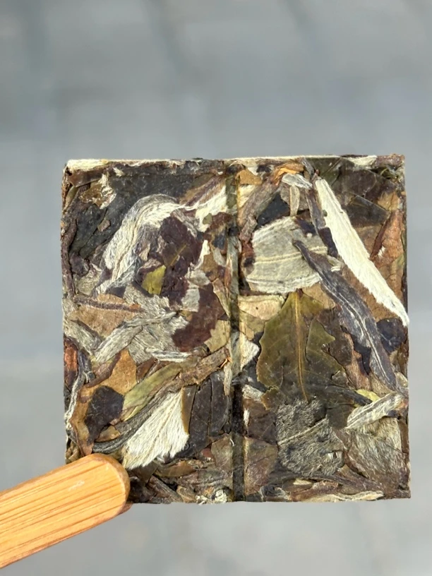 云南2023年荒野白茶 紧压薄片 清甜 7克