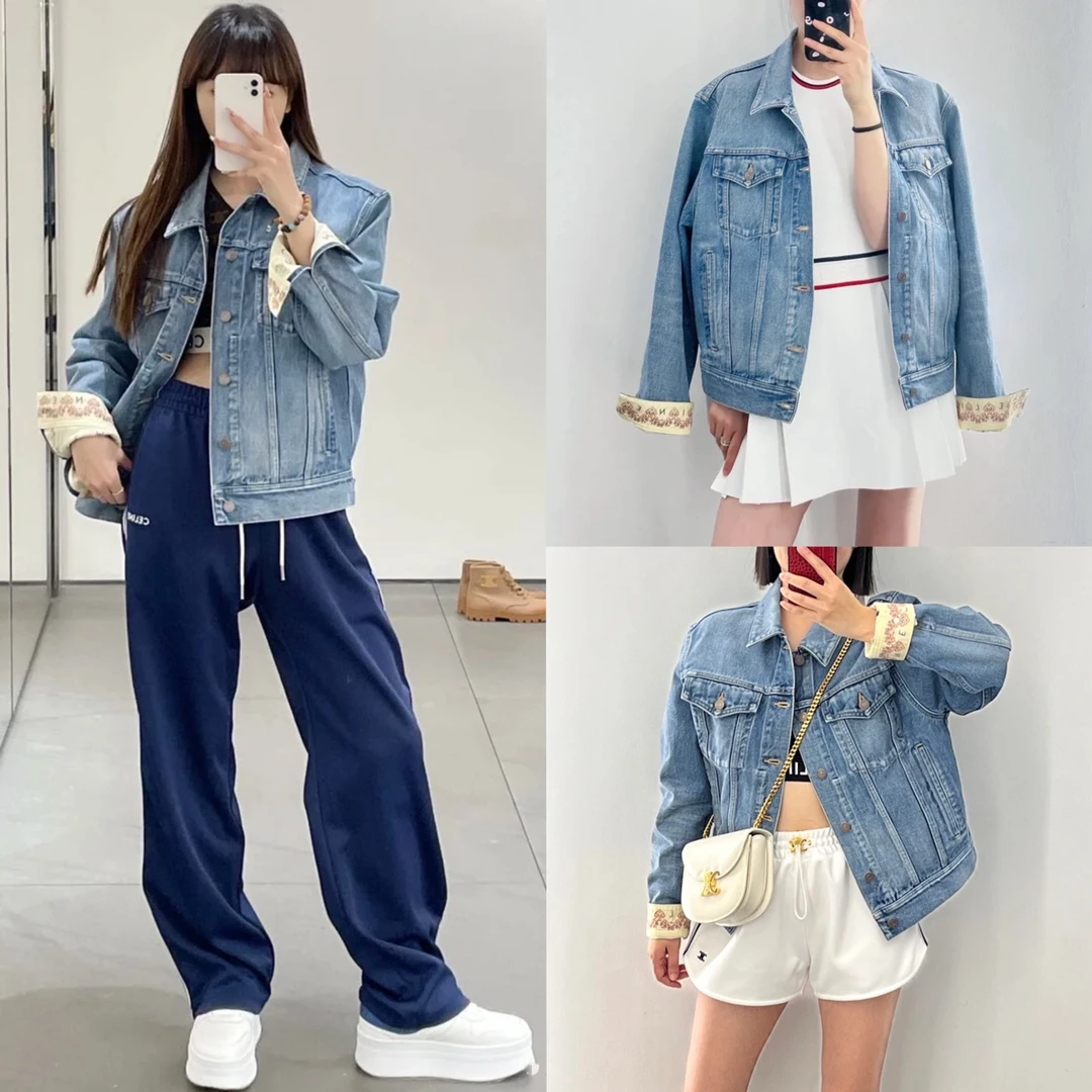 全新未使用 Celine/思琳 牛仔外套尺码S成色看直播GSS24194