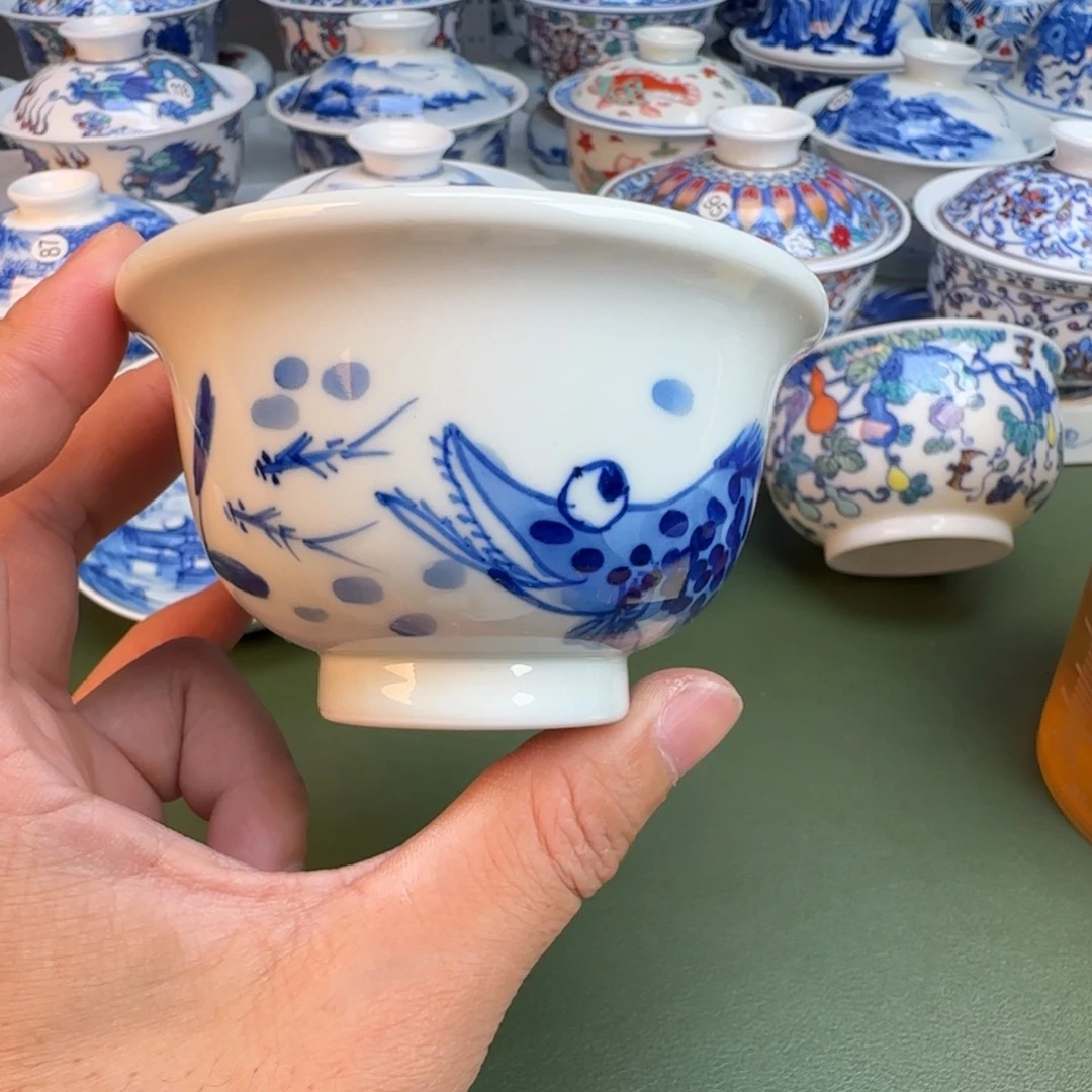 纯手工纯手绘茶具95