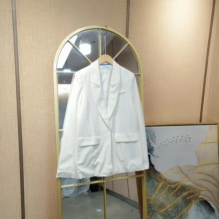 JU99孕妇白色西装外套32/100斤  40/150斤