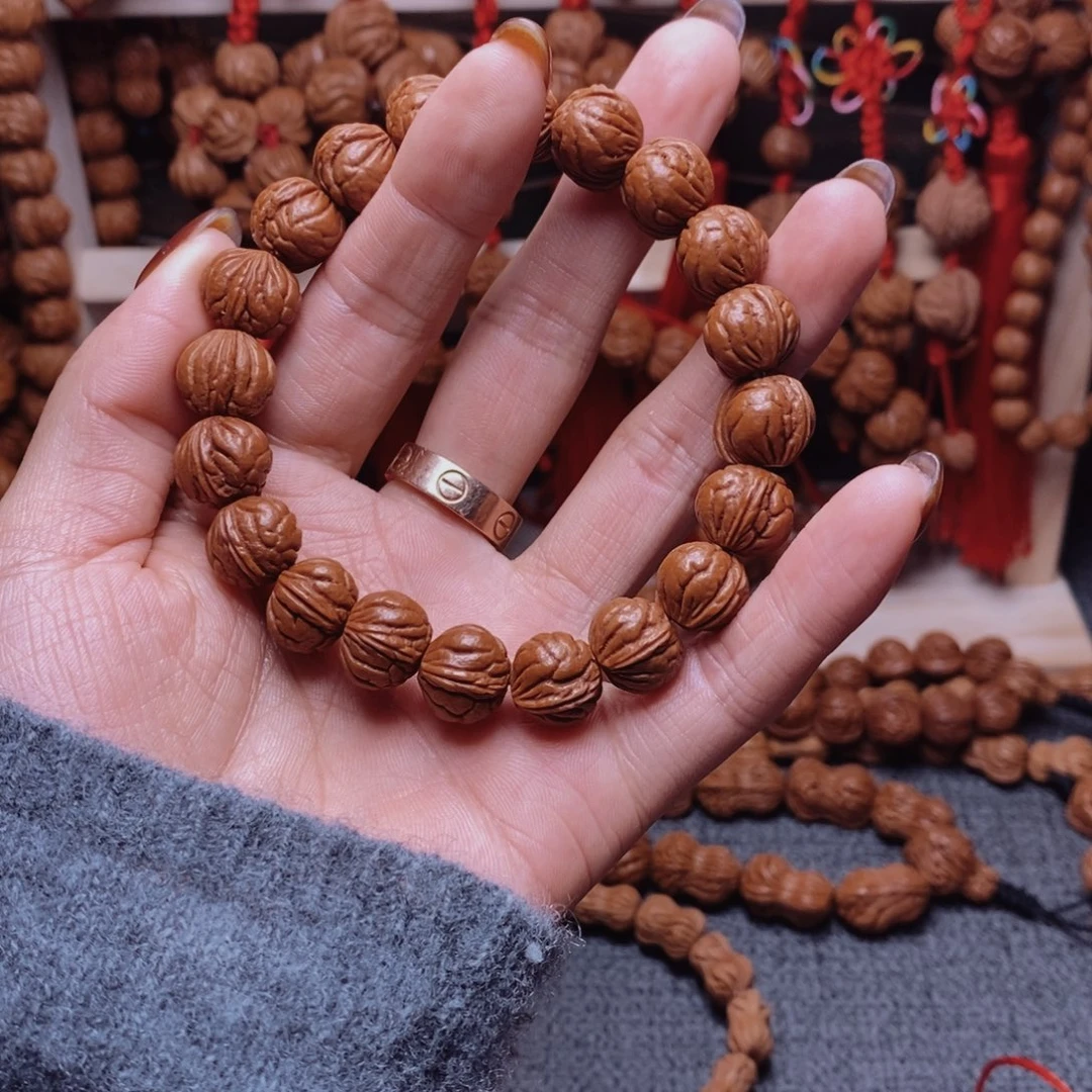 吊坠桃核龙纹桃枭