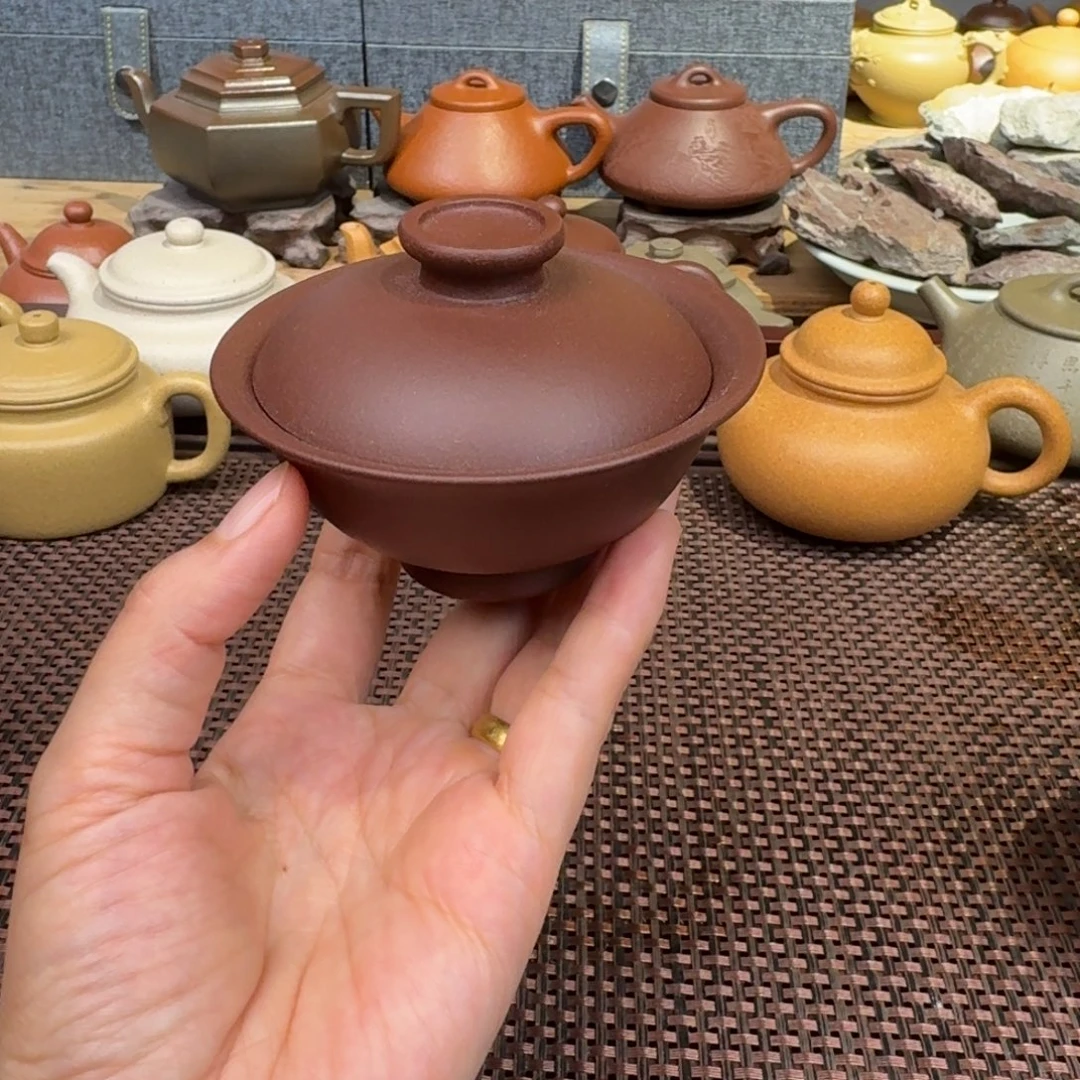 茶壶底槽青120毫升左右