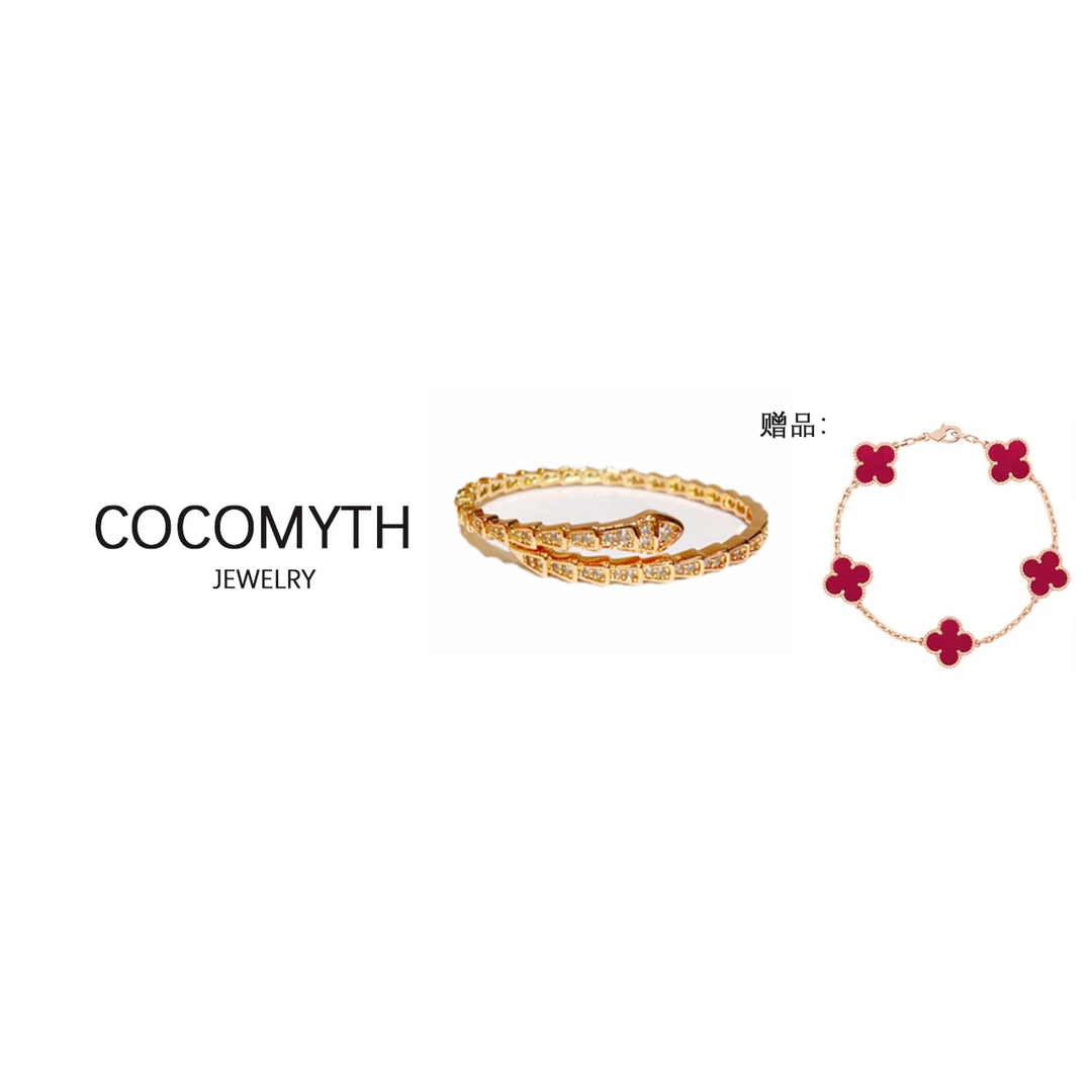 【春节不打烊】 COCOMYTH /满Z蛇骨手镯加五花手链