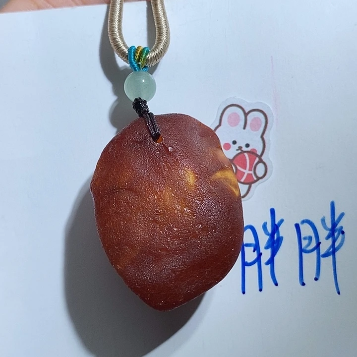 定制琥珀未镶嵌琥珀蜜蜡吊坠