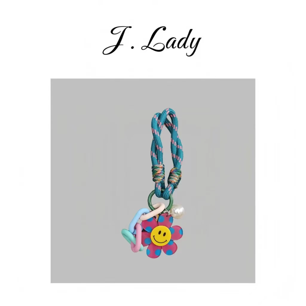 太阳花手机链女挂件手机链条包包挂件居家日用套装