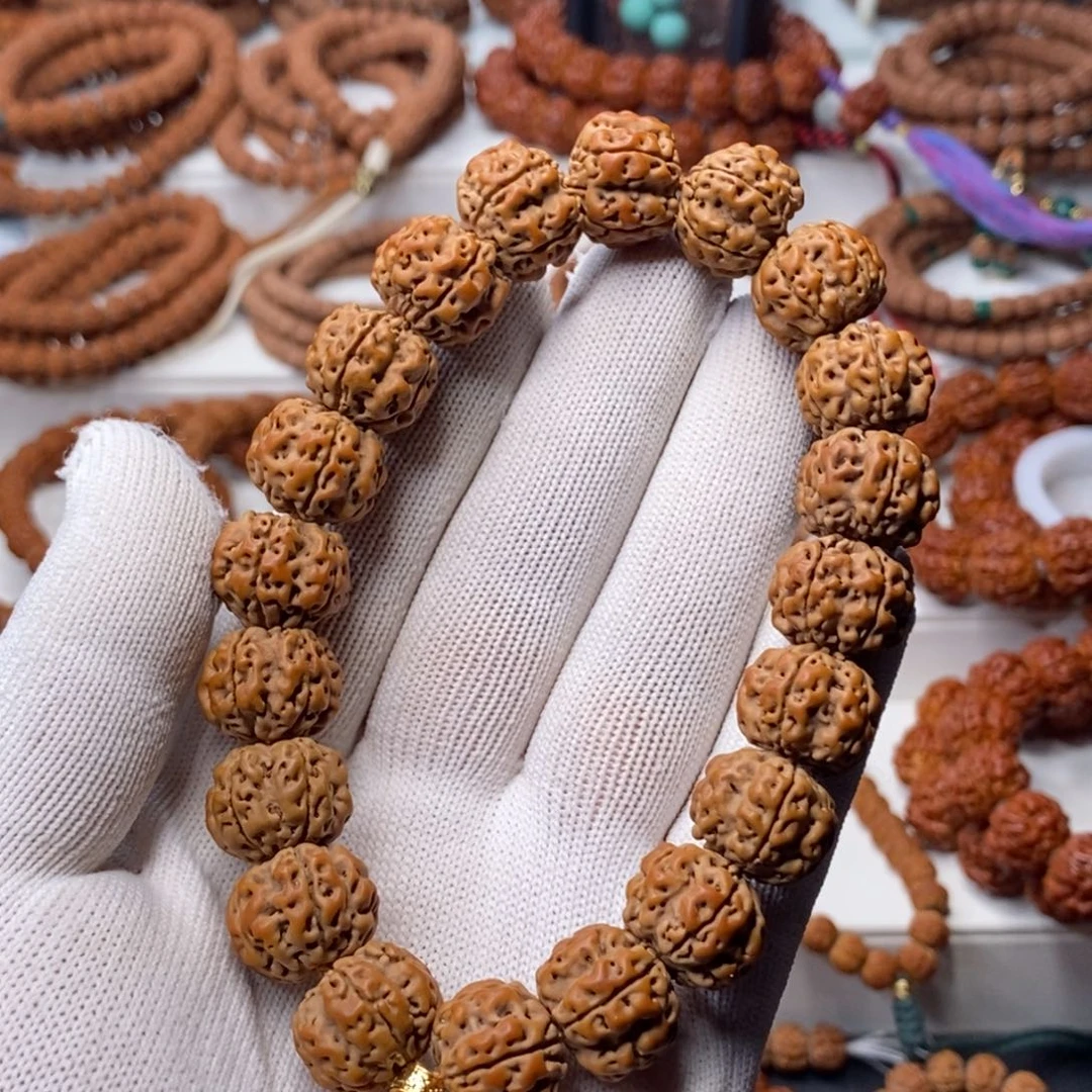 吊坠金刚菩提五瓣帝王花，尺寸16.8