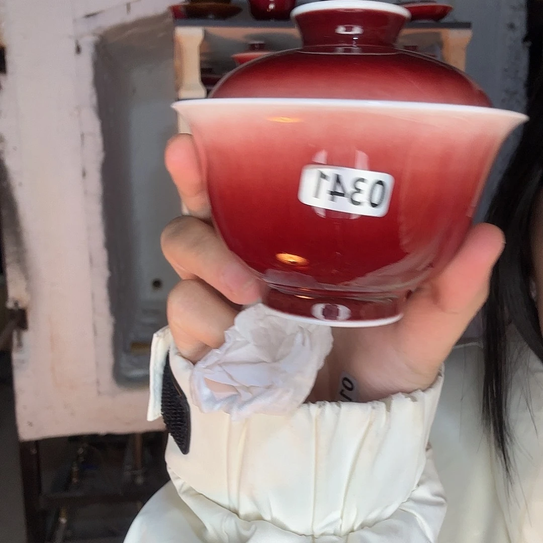 瓷片景德镇郎红陶瓷