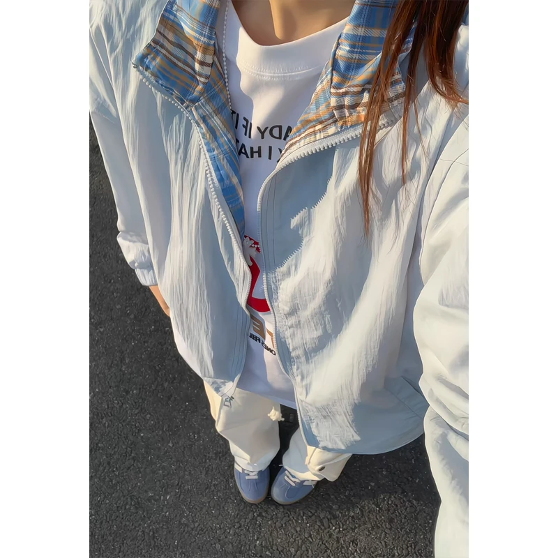 乐观者UPF50+冰川蓝情侣防晒衣男夏季新品户外凉感夹克防晒外套