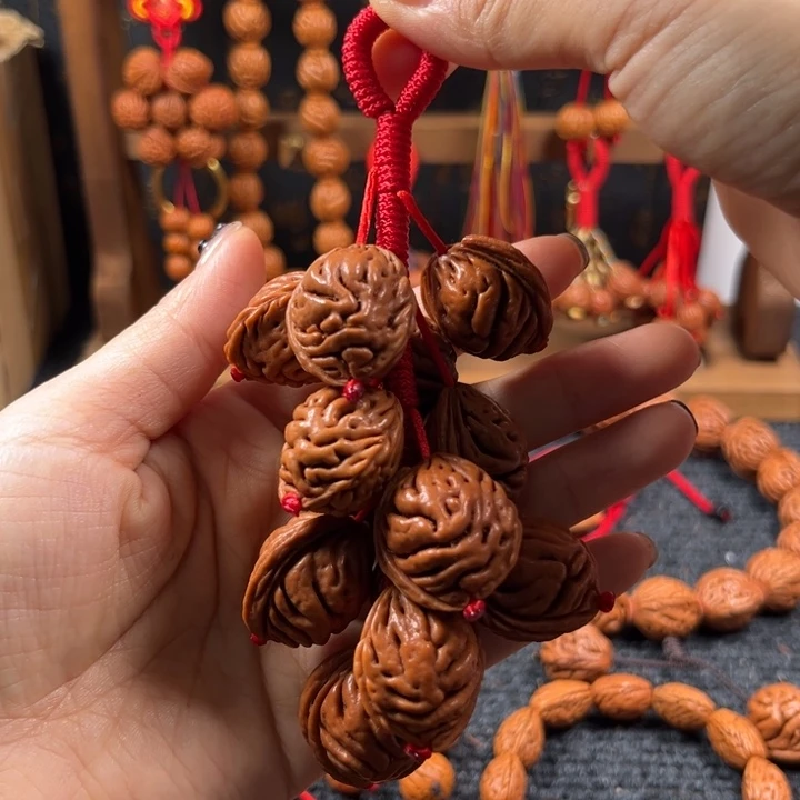 吊坠桃核桃枭挂件L5