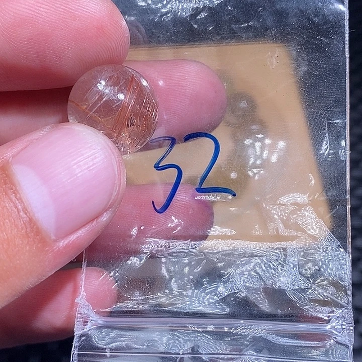 呆***儿未镶嵌手链发晶天然水晶手串