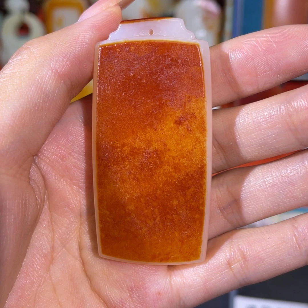 牙***哥未镶嵌和田玉挂件