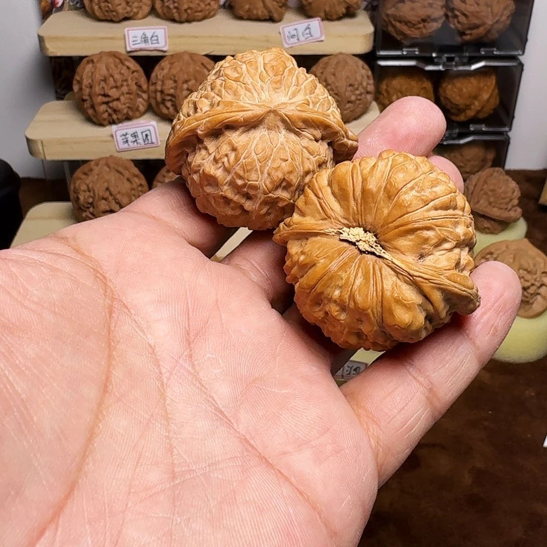 南瓜墩手把件麻核桃47