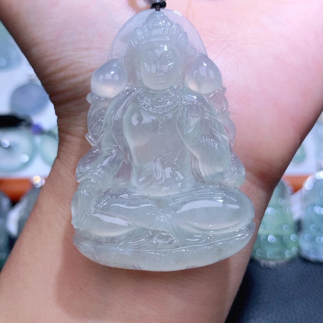 颈饰未镶嵌翡翠渡母