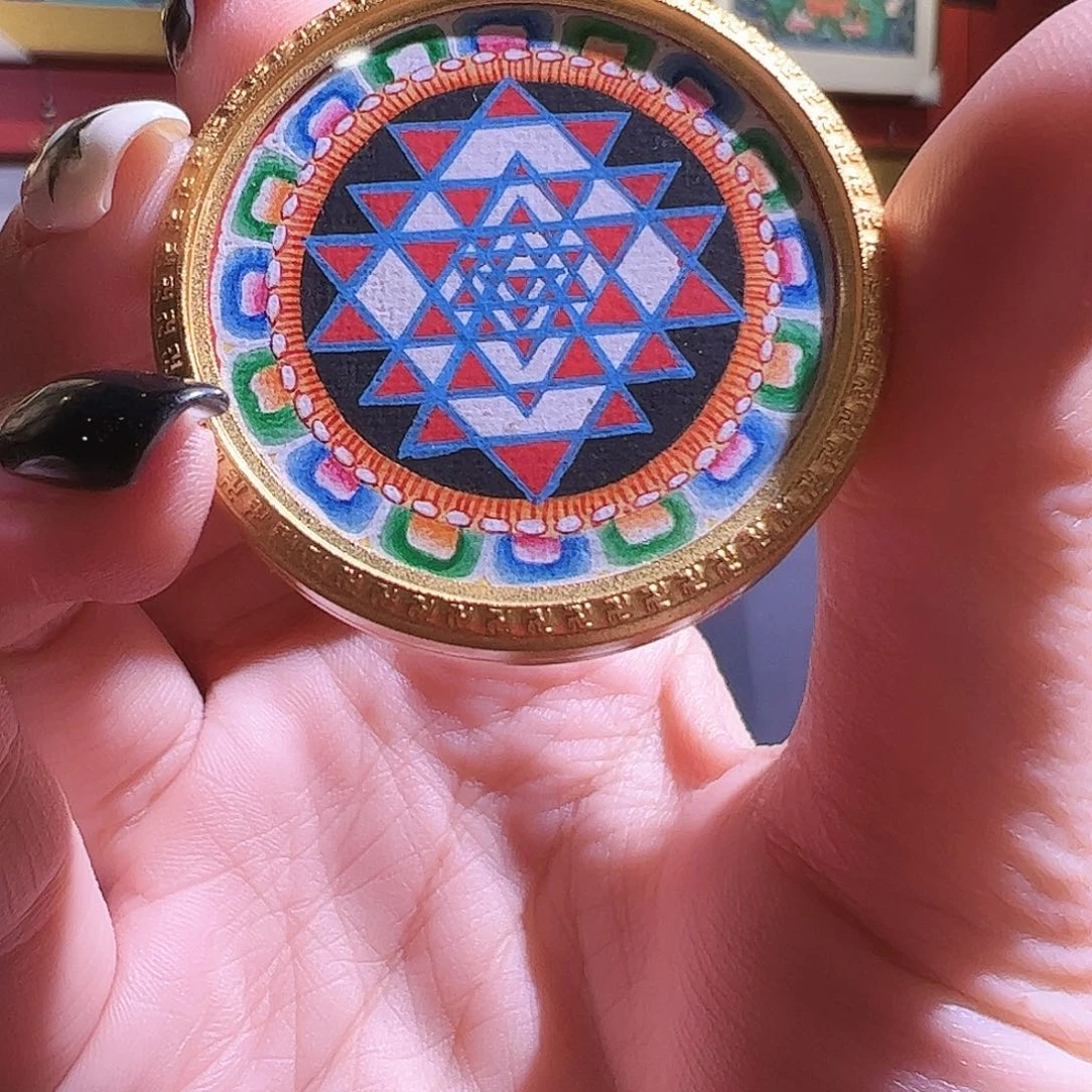 吊坠手绘唐卡吉祥结