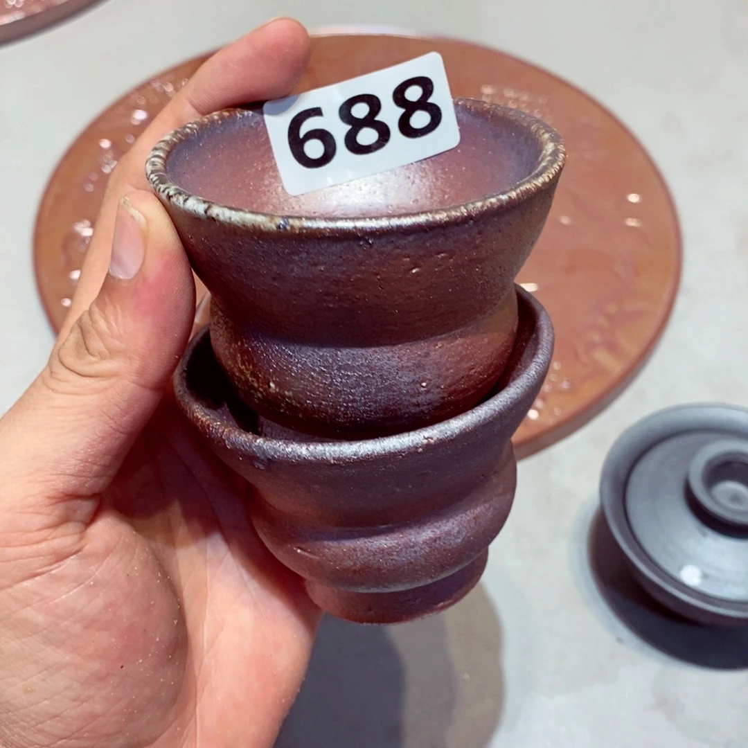柴烧茶具套杯子杯子