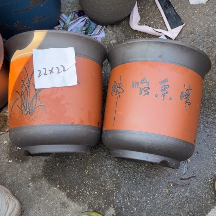 紫砂花盆特价商品