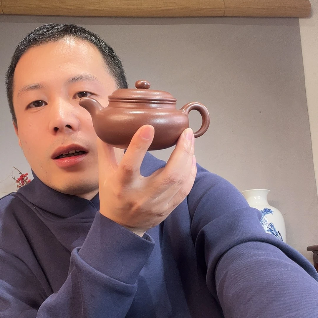 L***9紫砂茶壶仿古地槽清