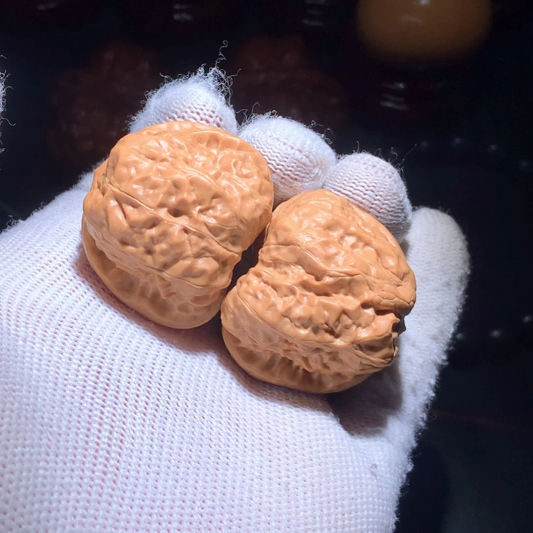 把件文玩核桃A3打底款金蟾蛤蟆头文玩