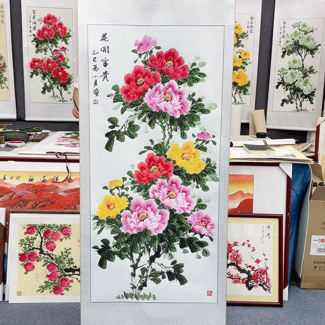 国画手绘画绘画作品