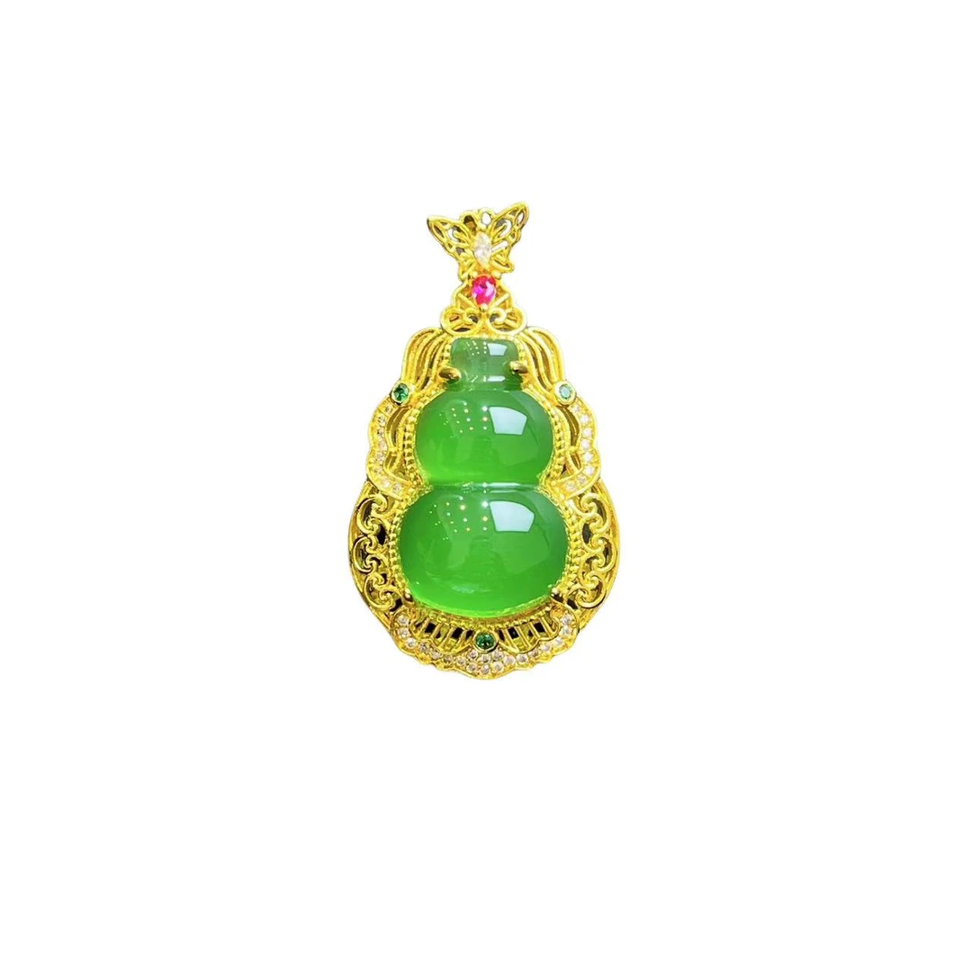 翠青冰魄吊坠（不带链） C01-154