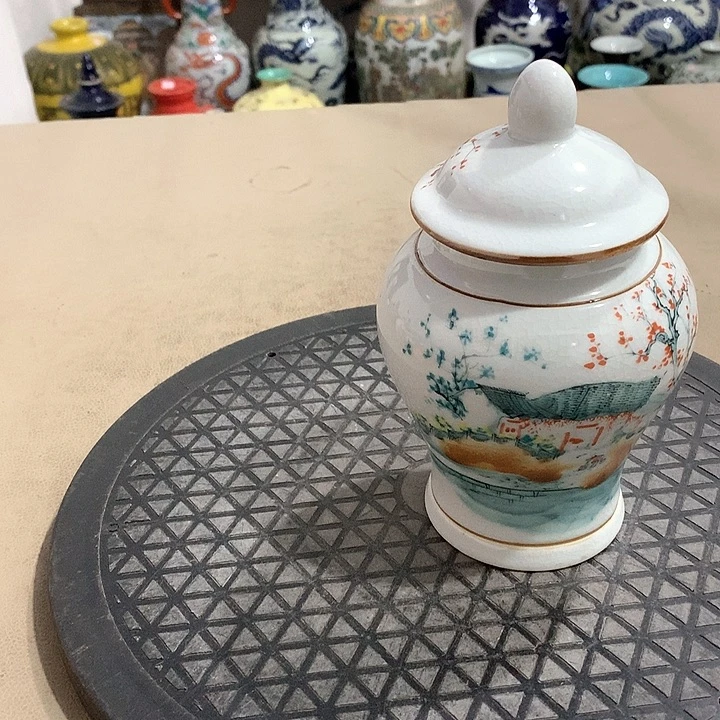 陶摆件博古架陶瓷摆件