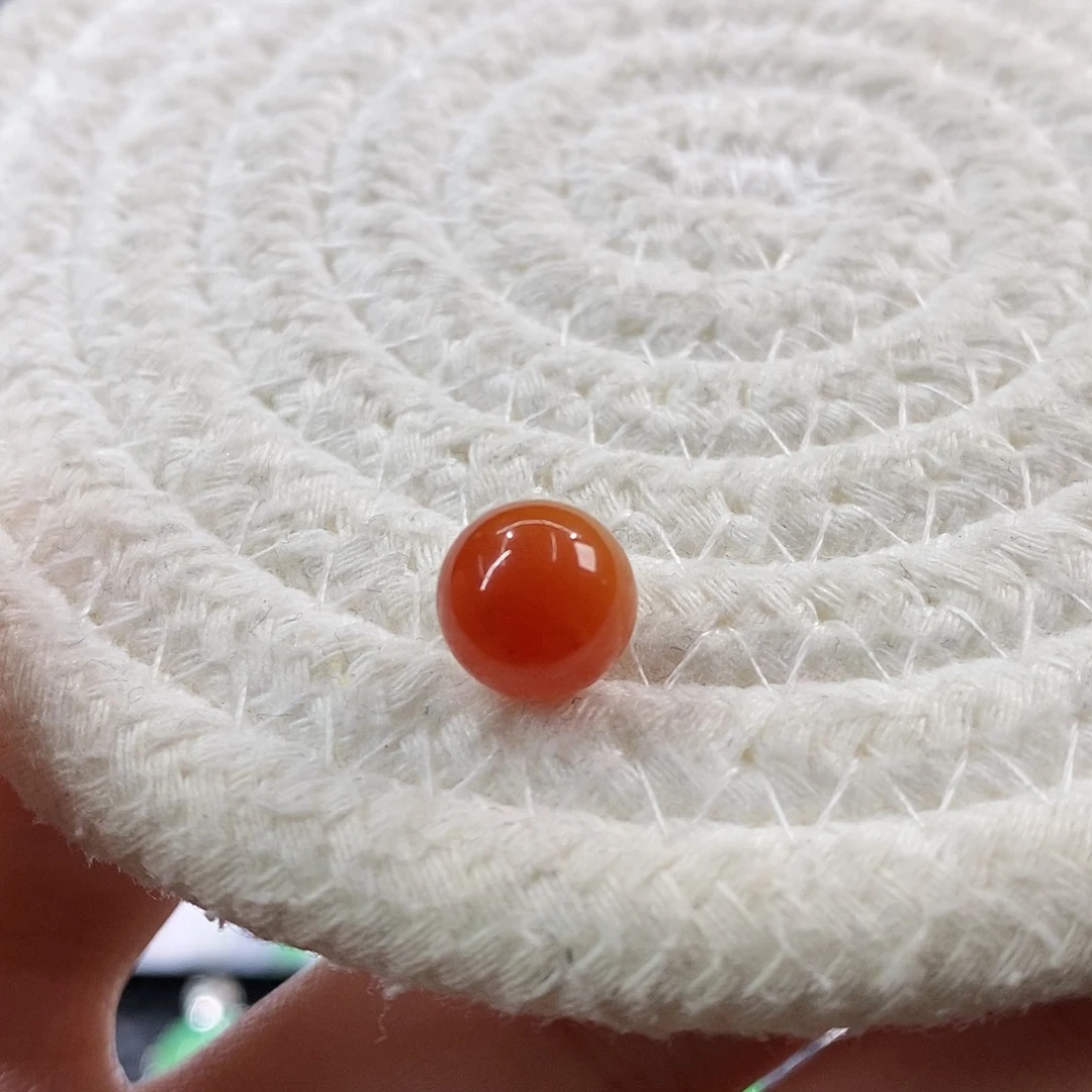 裸石翡翠卡9.2红珠
