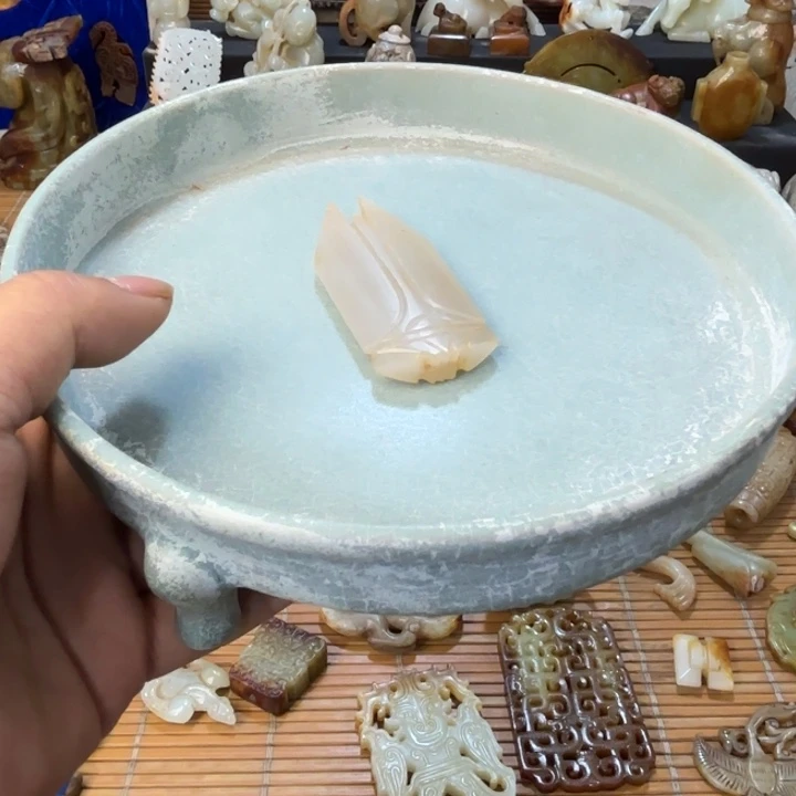 摆件汝瓷全品摆件一个