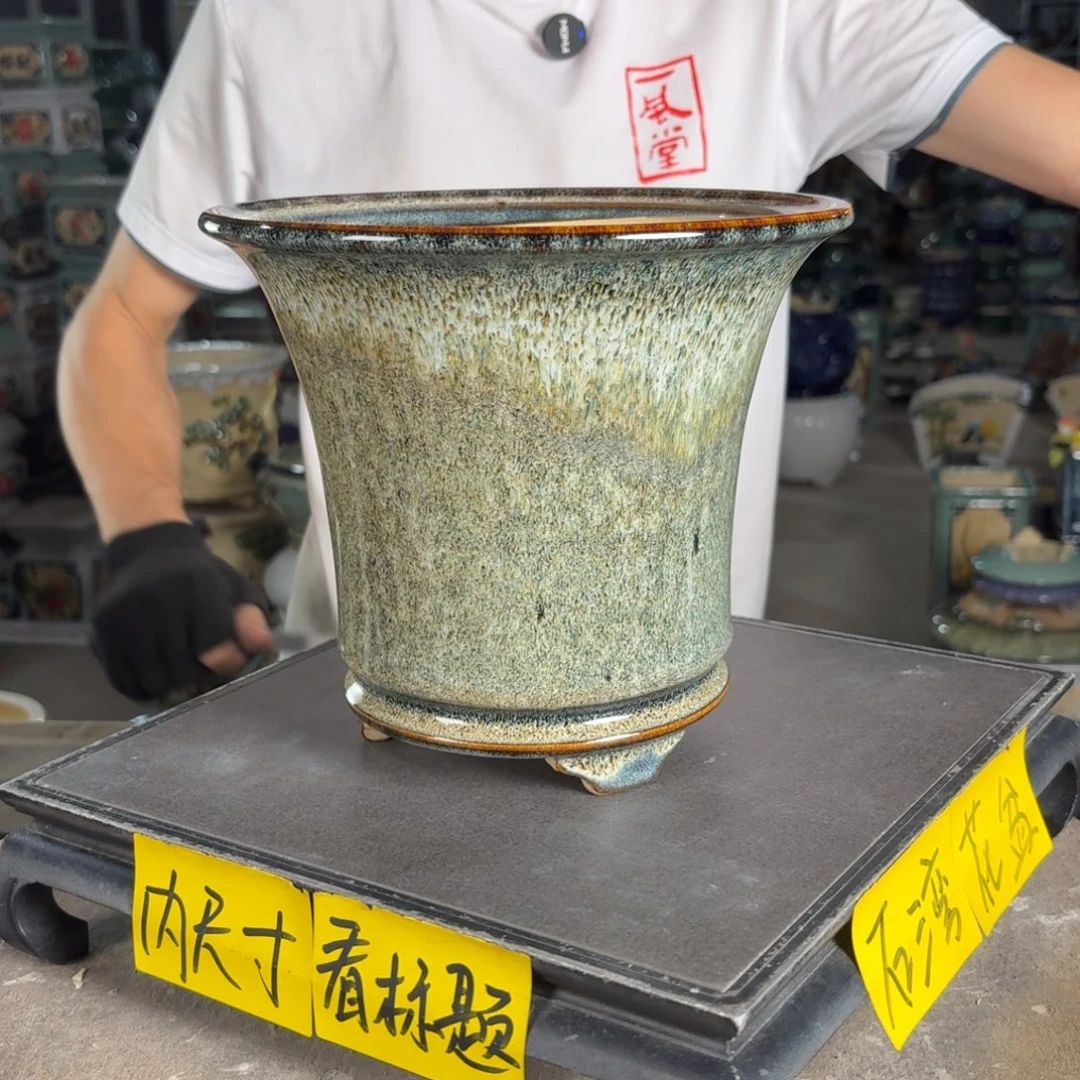 一风堂石湾花盆 内18*18