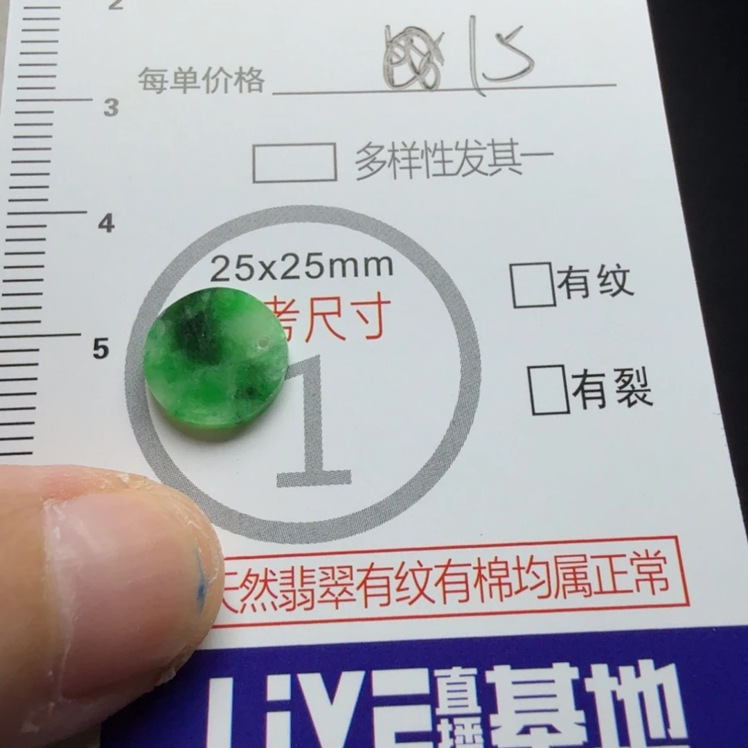 翡翠未镶嵌颈饰20