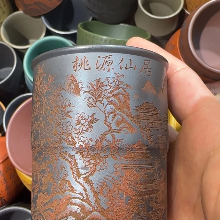 茶杯紫砂全手工制作工艺