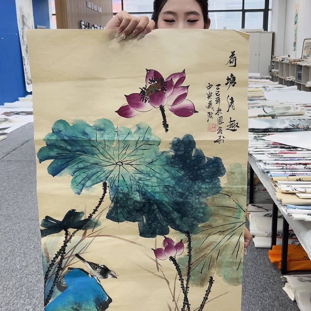 国画纯手绘字画作品
