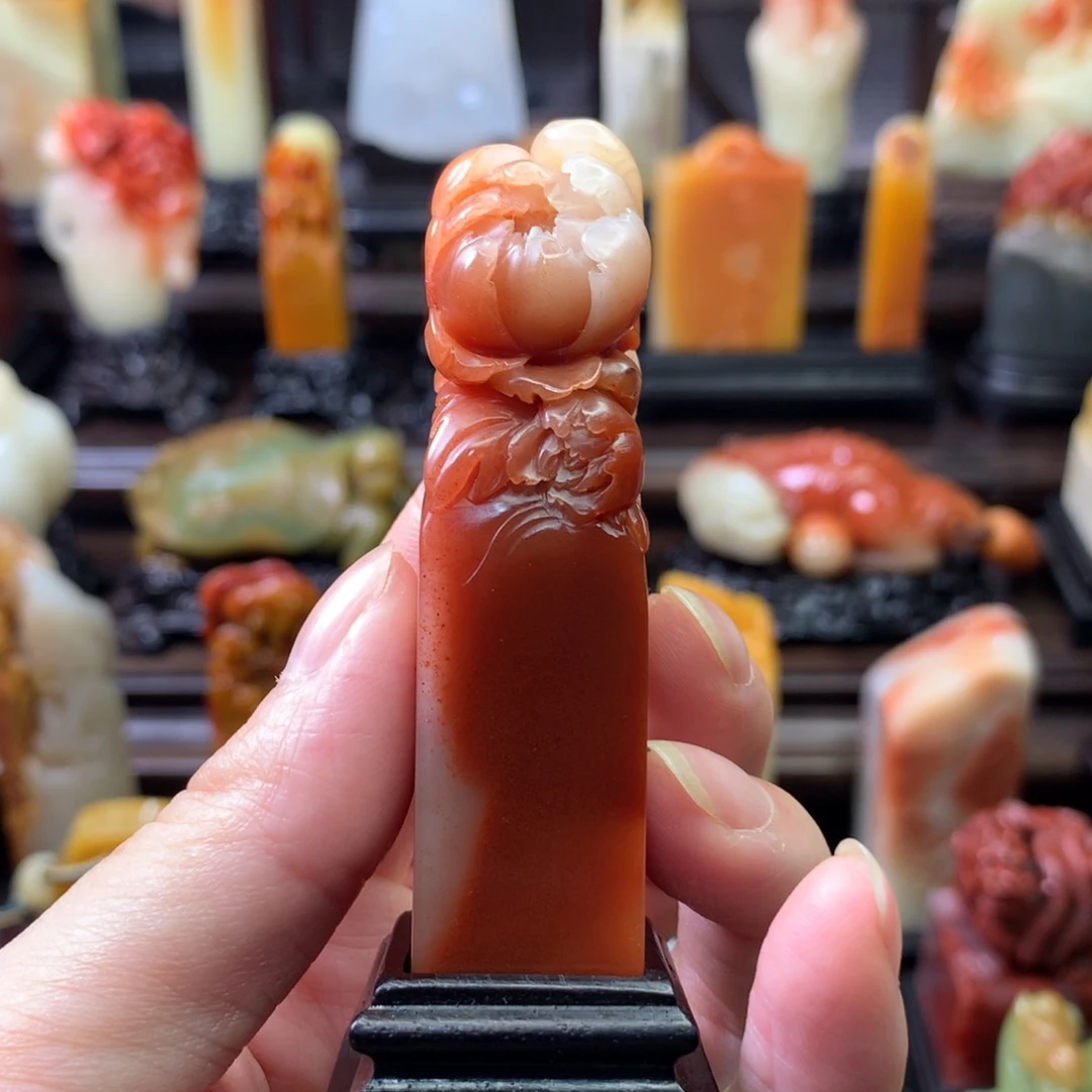 寿山石印石寿山石芙蓉