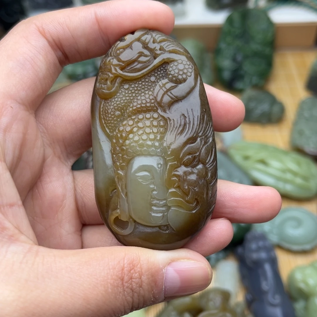 和田玉颈饰未镶嵌