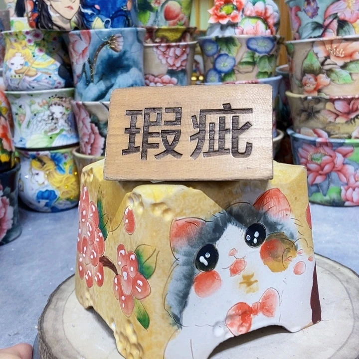 景德镇艺术手绘作品