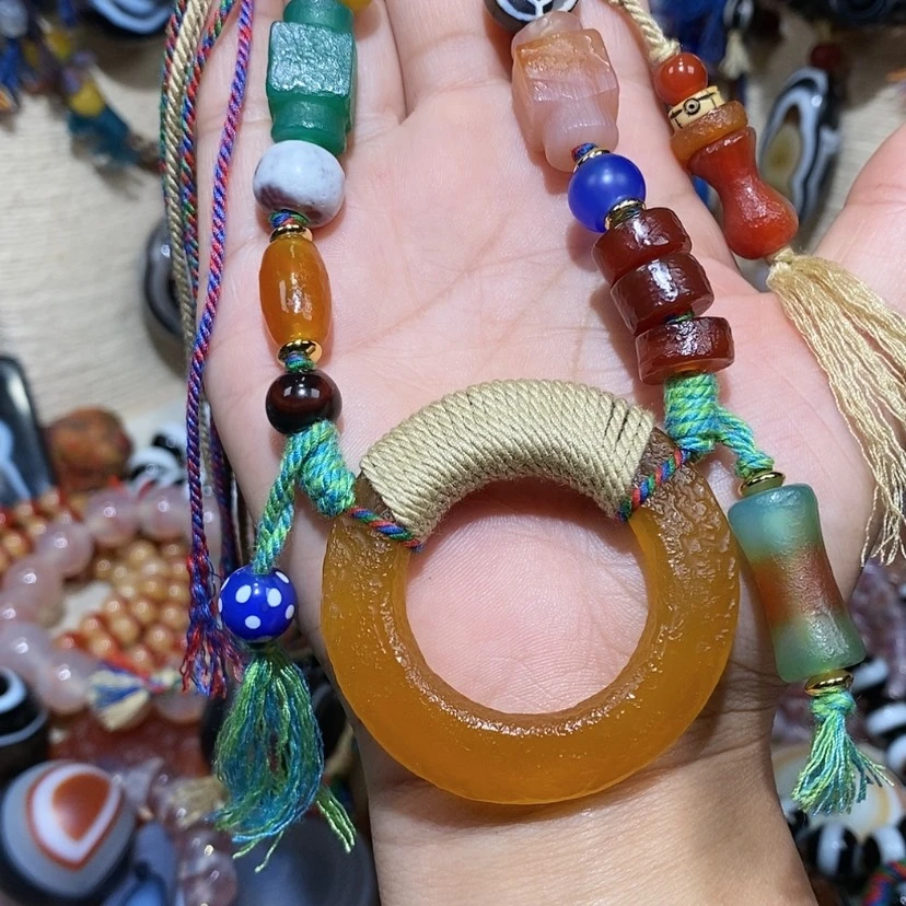 【闪购商品】未镶嵌颈饰玛瑙/玉髓搞***妞