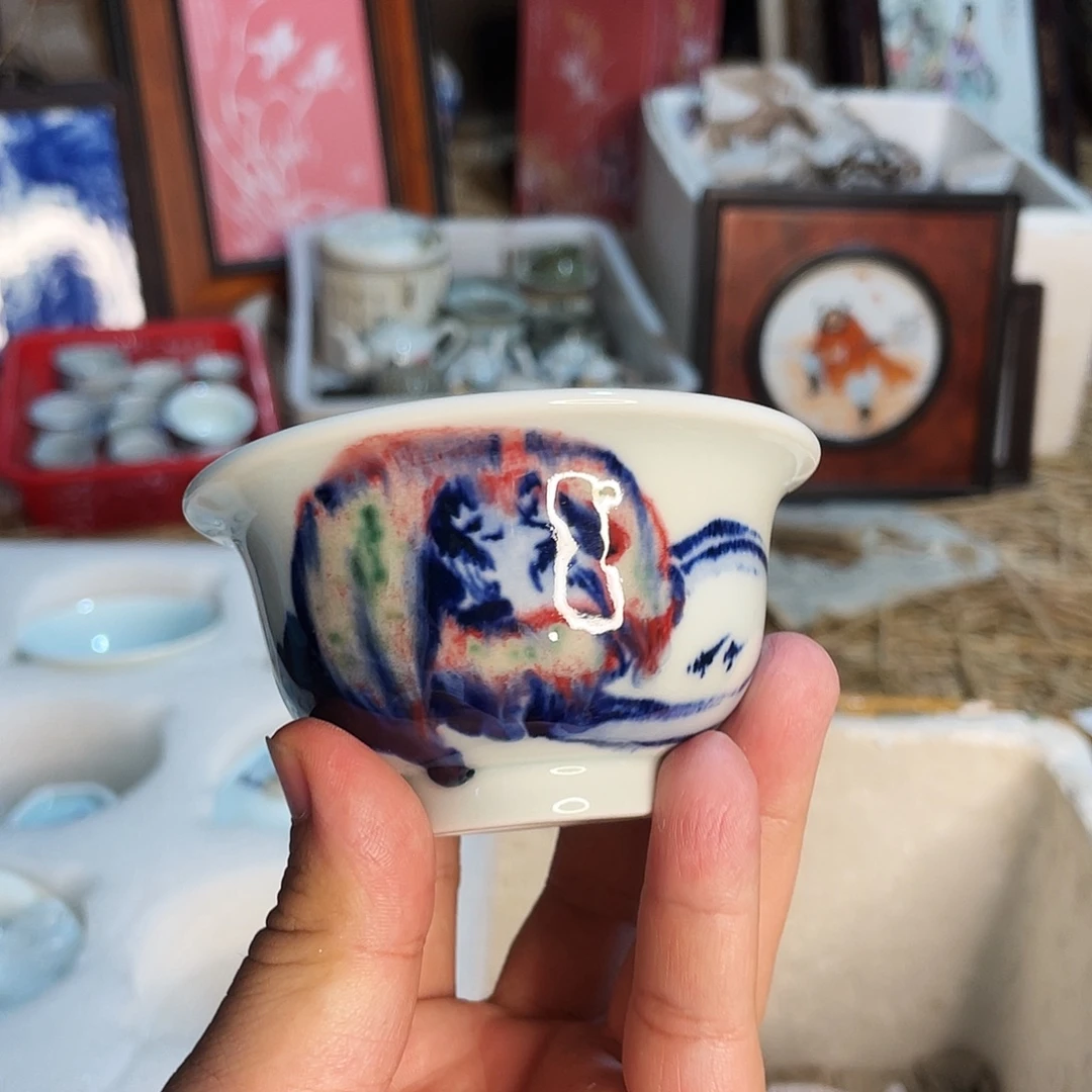 杯景德镇陶瓷艺术品
