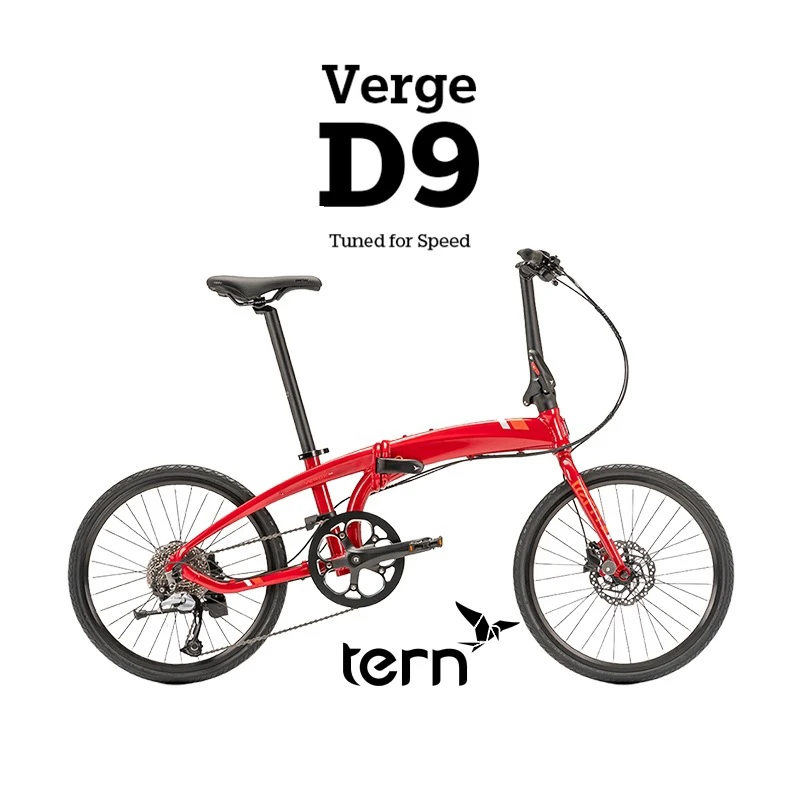 燕鸥tern Verge D9自行车折叠自行车便携轻便
