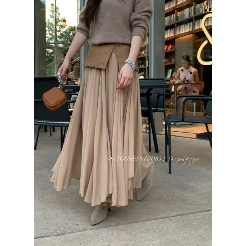 【DATOUHEI秋季新品】“灵动之美”秋飘逸半身裙女装D225G13650