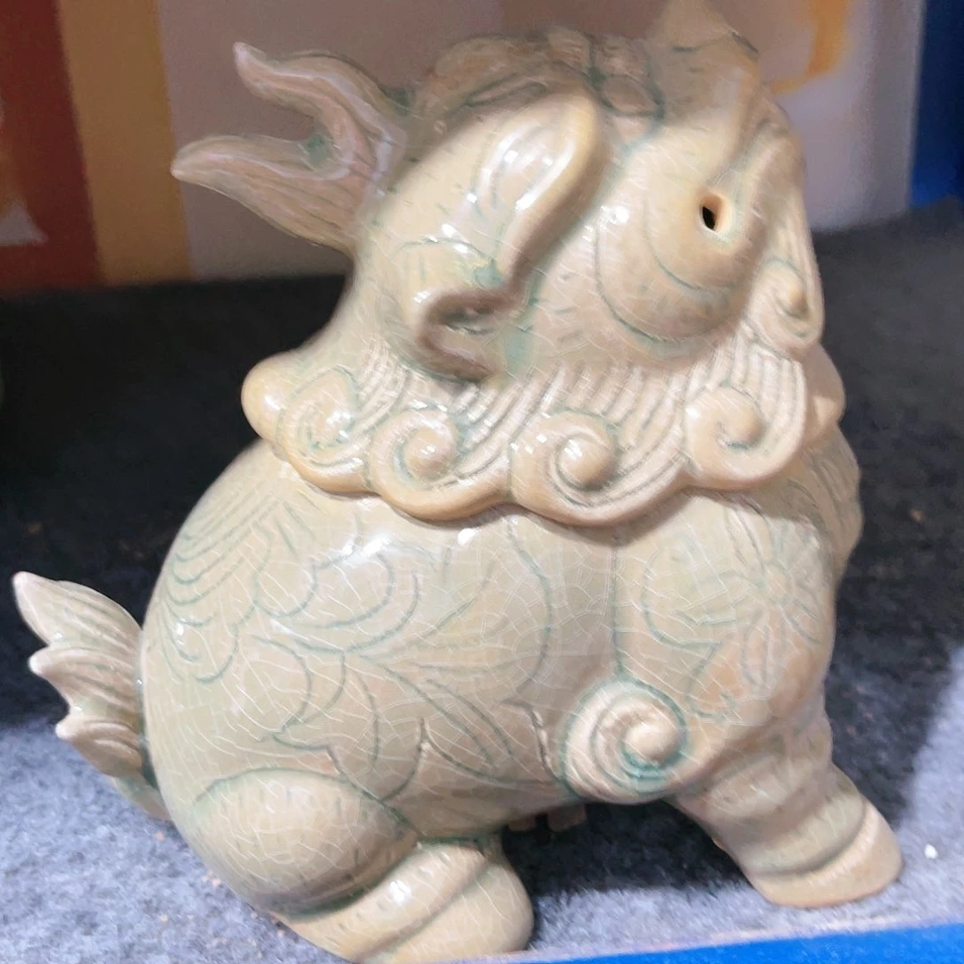 瓦当摆件摆件的人茶茶