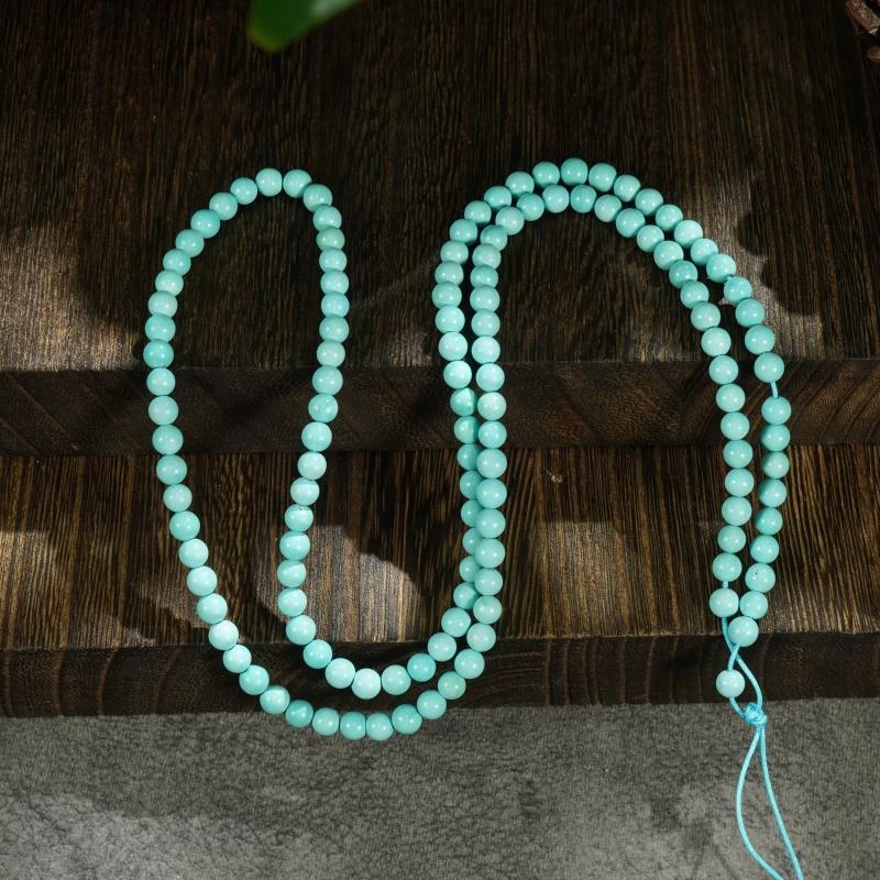 【香掌柜】绿松项链（发一件）